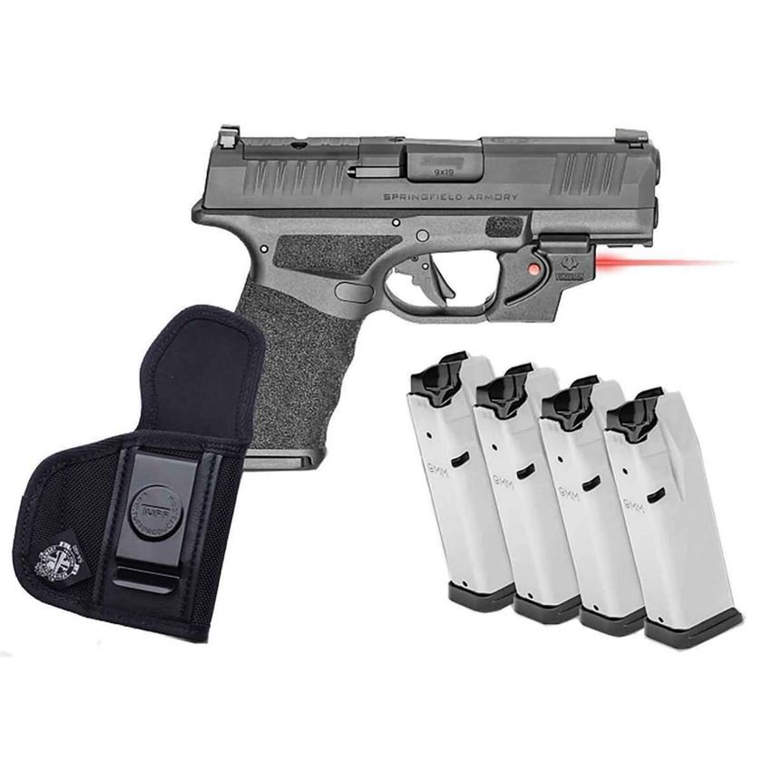 H10 Springfield Armory Hellcat Pro OSP 9mm Luger 3.7in Melonite Black Pistol - 15+1 Rounds