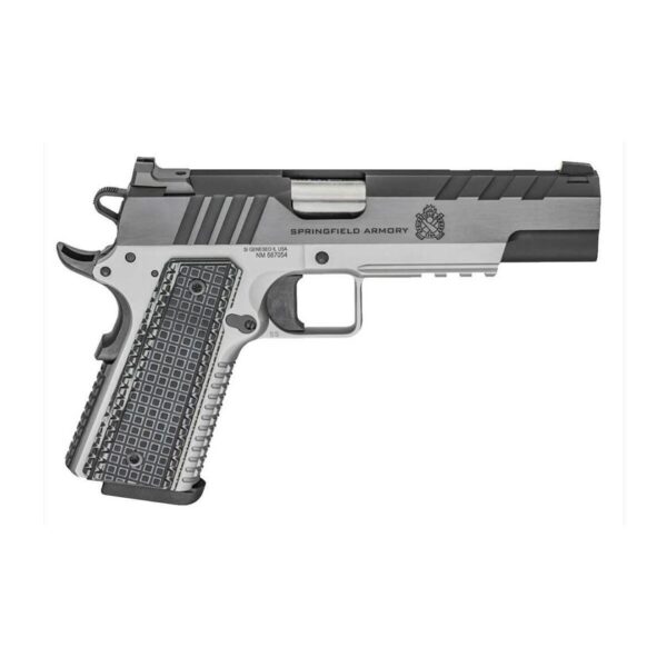H11 Springfield Armory 1911 Emissary 9mm Luger 5in Stainless Pistol - 9+1 Rounds