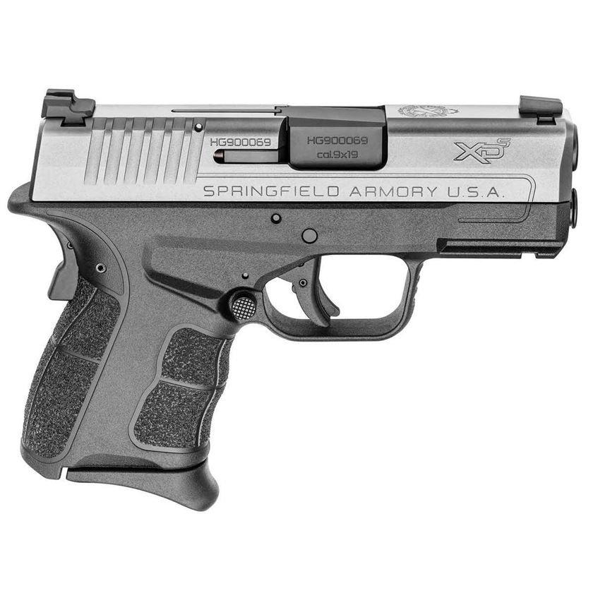 H115 Springfield Armory XD-S MOD.2 Single Stack 9mm Luger 3.3in Stainless Pistol - 9+1 Rounds