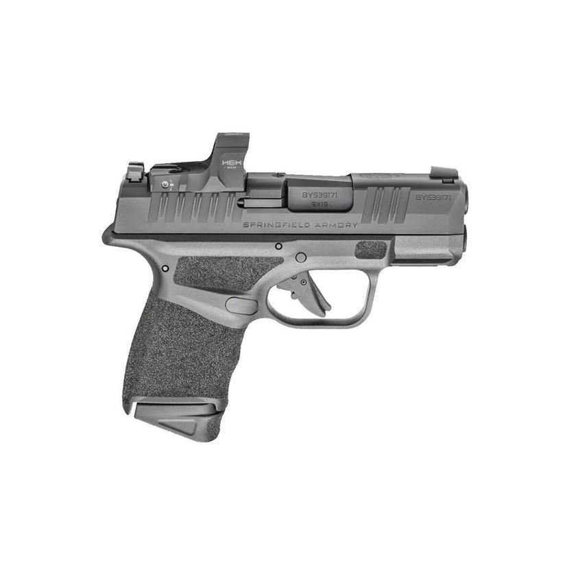 H126 Springfield Armory Hellcat OSP 9mm 3in Black Pistol With Hex Wasp - 13+1 Rounds
