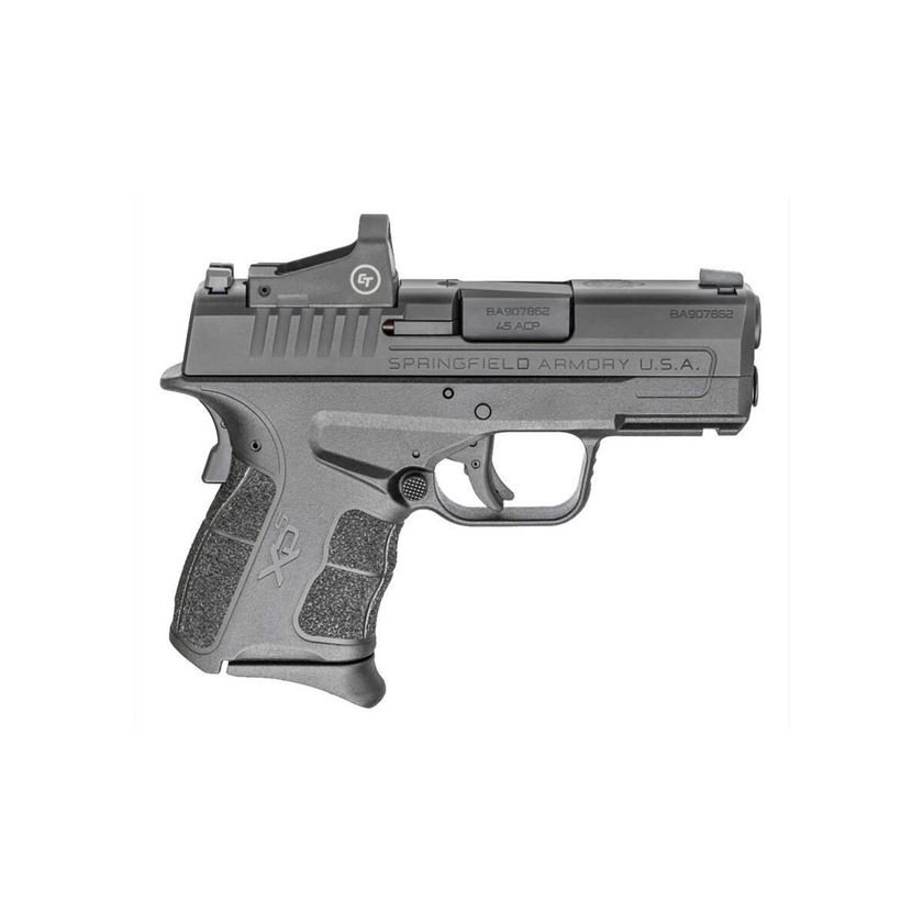H128 Springfield Armory XD-S Mod.2 CT 45 Auto (ACP) 3.3in Black Pistol - 6+1 Rounds
