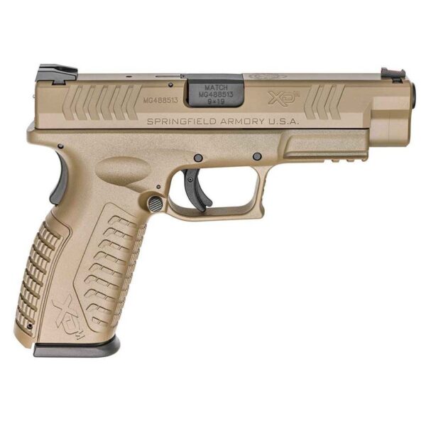 H149 Springfield Armory XDM 9mm Luger 4.5in FDE Pistol - 19+1 Rounds