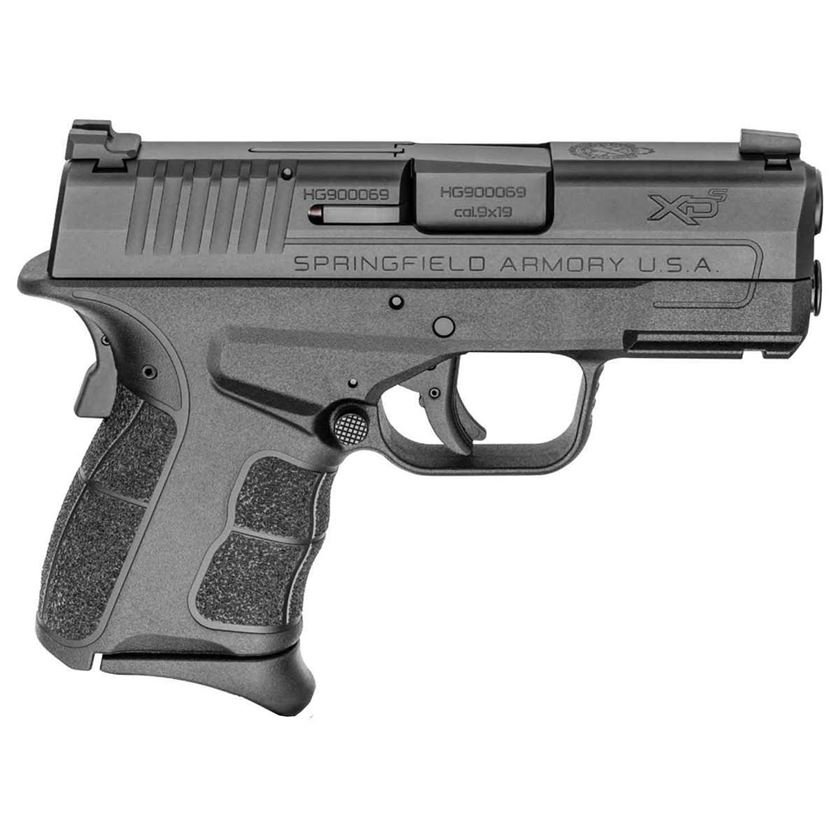 H152 469 Springfield Armory XD-S Mod.2 Gear UP Package 9mm Luger 3.3in Black Melonite Pistol - 9+1 Rounds