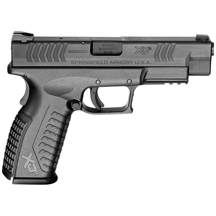 Springfield Armory XD-M Gear UP Package 9mm Luger 4.5in Black Pistol - 19+1 Rounds