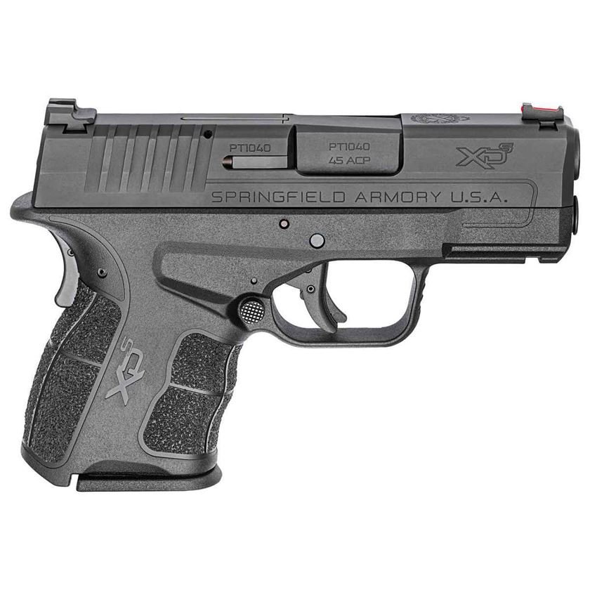 H168 Springfield Armory XD-S Mod.2 Gear UP Package 45 Auto (ACP) 3.3in Black Pistol - 5+1 Rounds