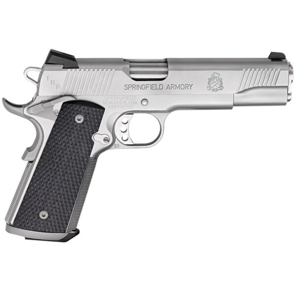 H184 Springfield Armory 1911 TRP 45 Auto (ACP) 5in Stainless Pistol - 7+1 Rounds - California Compliant