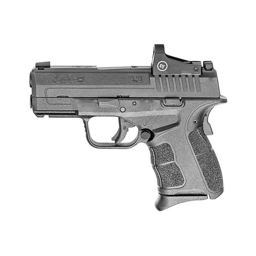 H187 Springfield Armory XD-S Mod.2 OSP 9mm Luger 3.3in Black Pistol - 9+1 Rounds