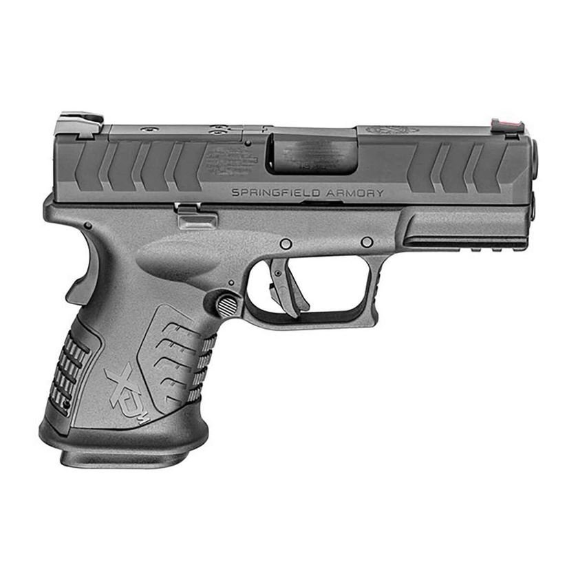 H196 Springfield Armory XD(M) Elite Compact 45 Auto (ACP) 3.8in Black Melonite Pistol - 10+1 Rounds
