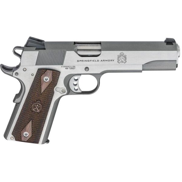 Springfield Armory 1911 Garrison 45 Auto (ACP) 5in Stainless Steel Pistol - 7+1 Rounds