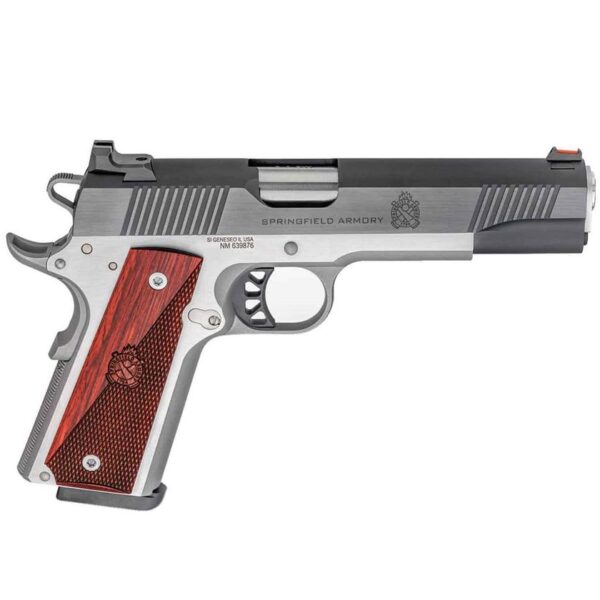 H30 Springfield Armory 1911 Ronin Operator 9mm Luger 5in Stainless/Black/Brown Pistol - 9+1 Rounds