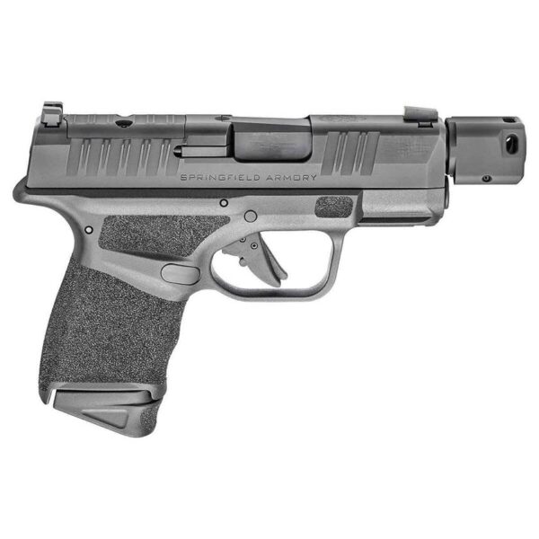 H34 Springfield Armory Hellcat Micro-Compact RDP 9mm Luger 3.8in Black Melonite Pistol - 13+1 Rounds
