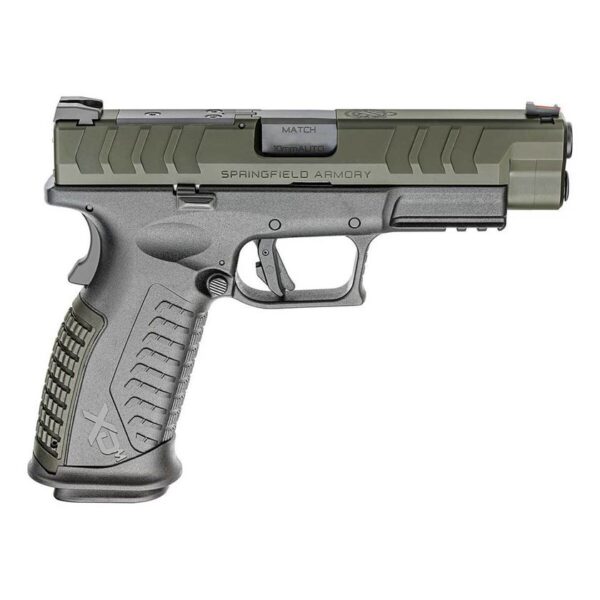 H4 Springfield Armory XDM Elite Sling Package 10mm Auto 4.5in OD Green Pistol - 16+1 Rounds