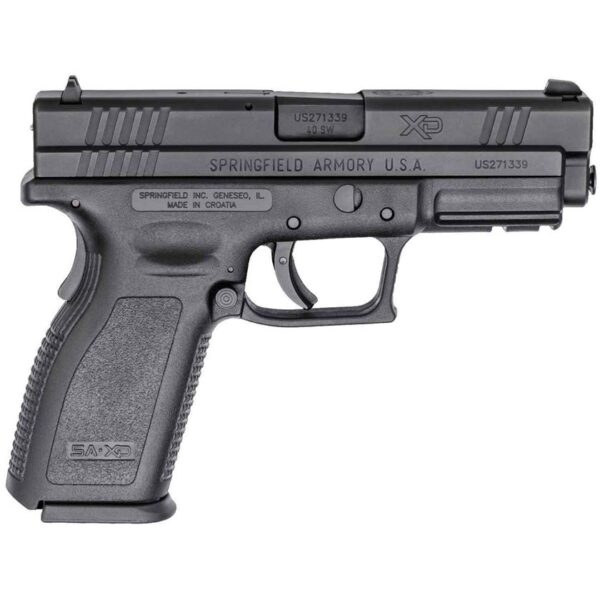 H41 Springfield Armory XD 40 S&W 4in Black Pistol - 10+1 Rounds - California Compliant