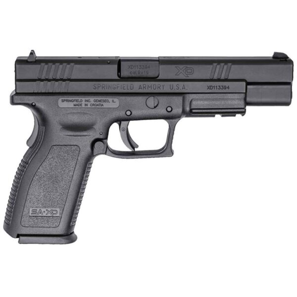 H46 Springfield Armory XD Tactical 9mm Luger 5in Black Pistol - 10+1 Rounds