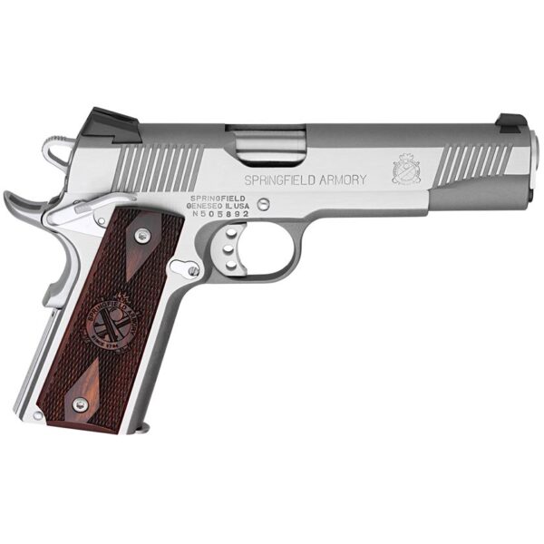 H60 Springfield Armory 1911 Loaded 45 Auto (ACP) 5in Stainless Pistol - 7+1 Rounds - California Compliant