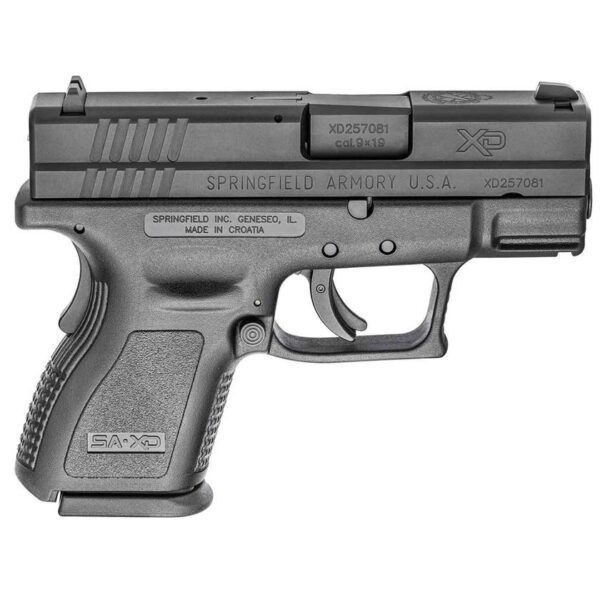 H68 Springfield Armory XD Defender Sub-Combact 9mm Luger 3in Black Pistol - 13+1 Rounds