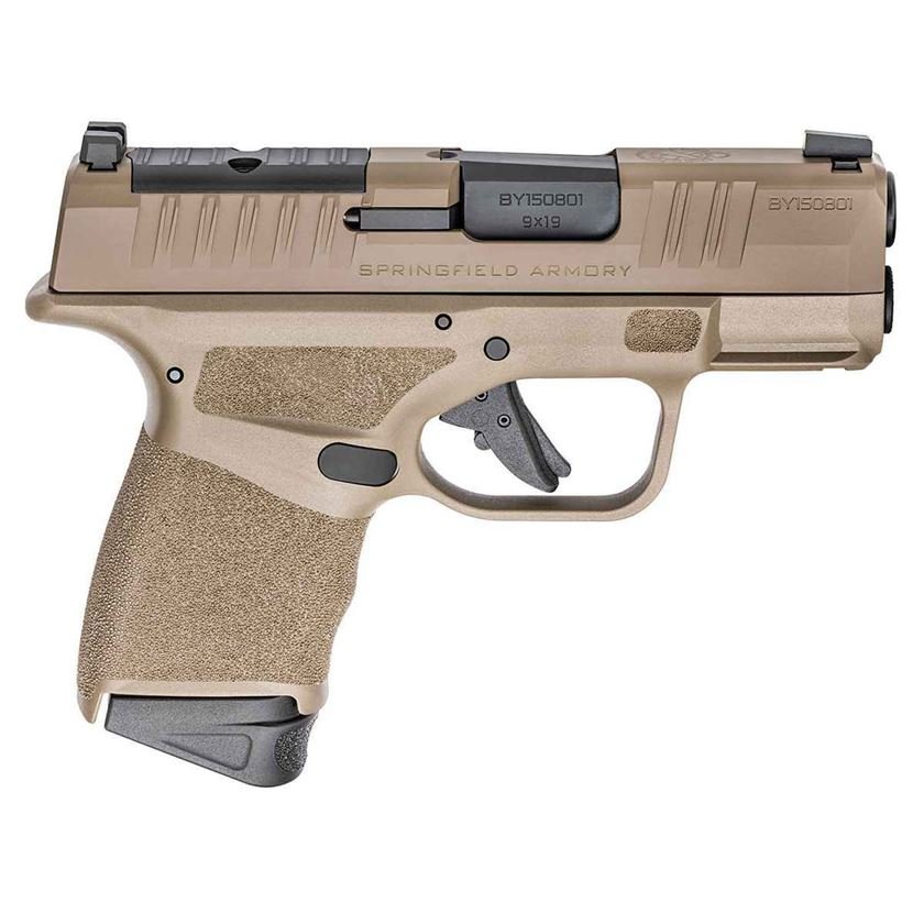 H74 Springfield Armory Hellcat OSP Optics Ready 9mm Luger 3in FDE Pistol - 13+1 Rounds