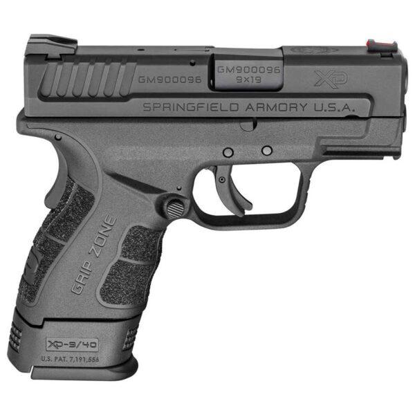 H82 Springfield Armory XD Mod.2 Subcompact 9mm Luger 3in Black Melonite Pistol - 16+1 Rounds