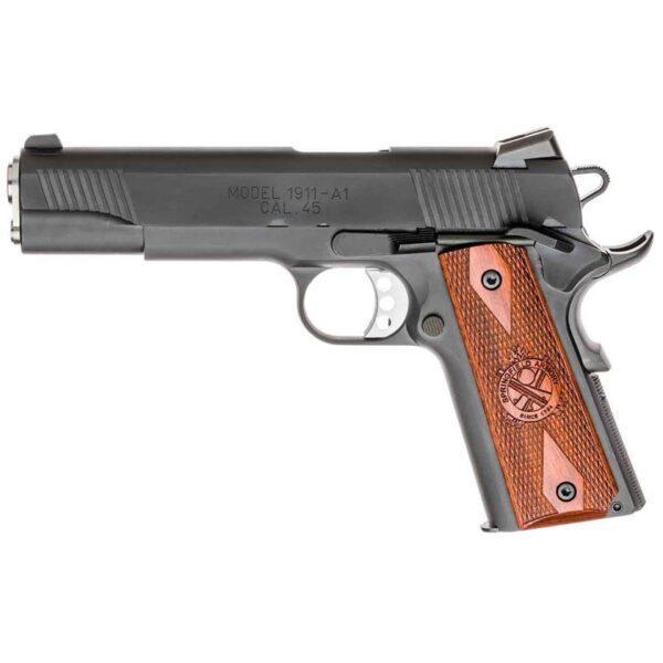 H84 Springfield Armory 1911 Loaded Gear Up Package 45 Auto (ACP 5in Black Parkerized Pistol - 7+1 Rounds