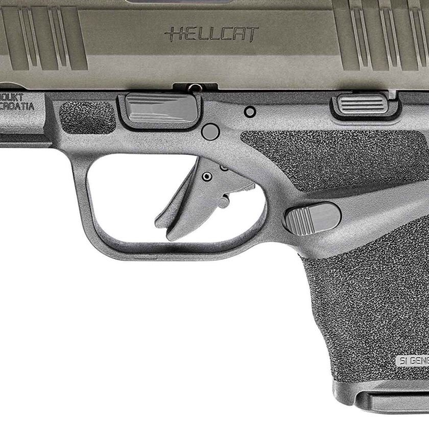 H9 Springfield Armory Hellcat Sling Package 9mm Luger 3in OD Green Pistol - 10+1 Rounds