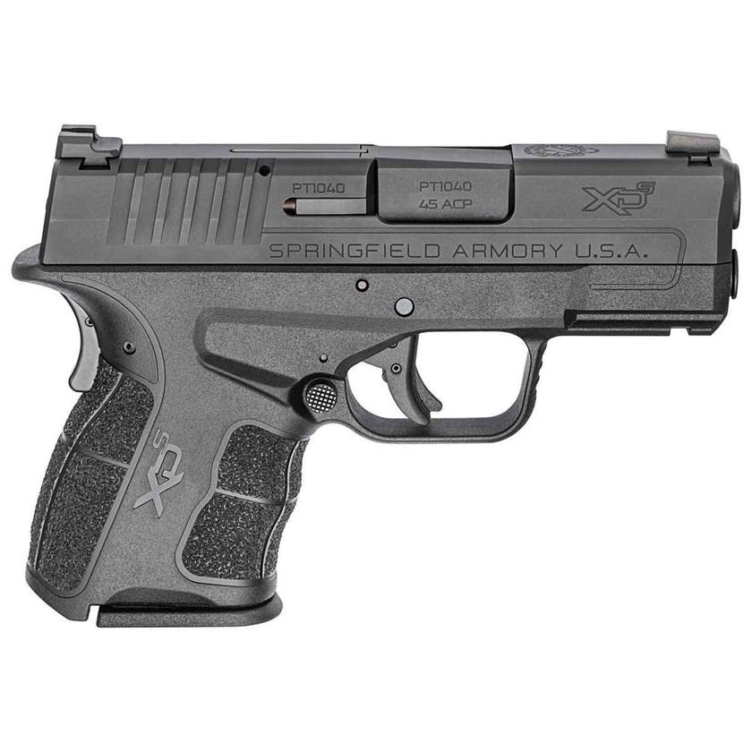 H99 Springfield Armory XD-S Mod.2 45 Auto (ACP) 3.3in Black Pistol - 5+1 Rounds
