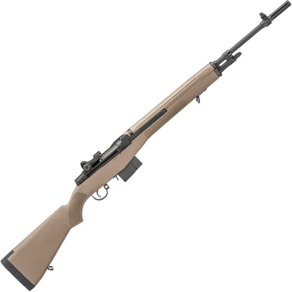 M17 Springfield Armory M1A 308 Winchester 22in FDE/Black Parkerized Semi Automatic Modern Sporting Rifle - 10+1 Rounds