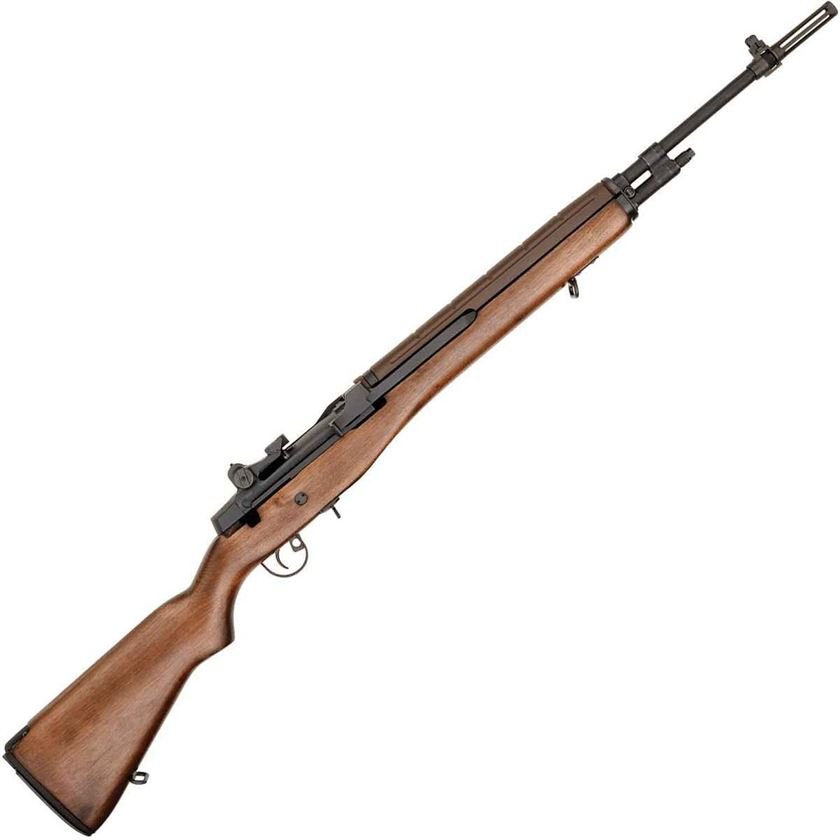 M24 Springfield Armory Loaded M1A Walnut 308 Winchester 22in Black Semi Automatic Modern Sporting Rifle - 10+1 Rounds - California Compliant