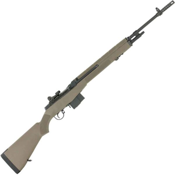 M29 Springfield Armory M1A 308 Winchester 22in FDE/Black Parkerized Semi Automatic Modern Sporting Rifle - 10+1 Rounds