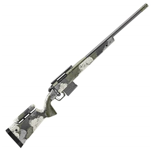 R15 Springfield Armory Model 2020 Waypoint Carbon Fiber/Evergreen Camo Bolt Action Rifle - 6.5 Creedmoor - 22in
