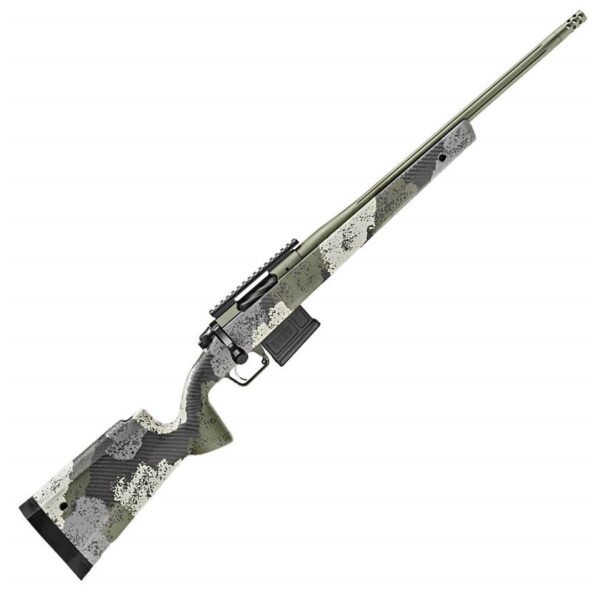 R19 Springfield Armory Model 2020 Waypoint Carbon Fiber/Evergreen Camo Bolt Action Rifle - 308 Winchester - 20in