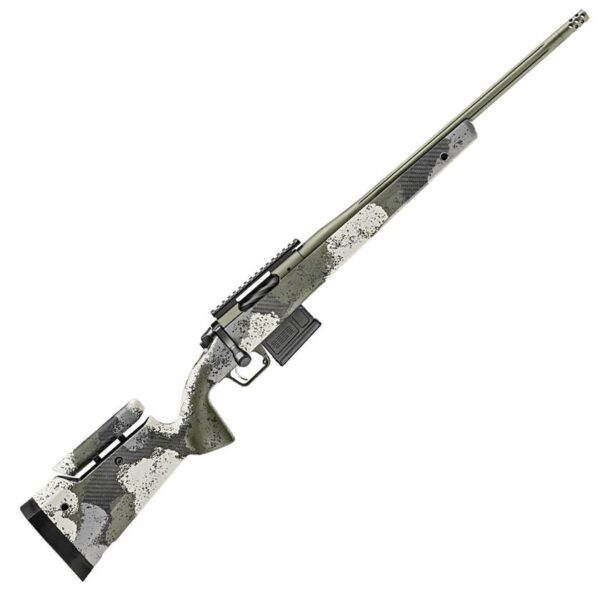 R35 REAL Springfield Armory Model 2020 Waypoint Evergreen Camo Bolt Action Rifle - 308 Winchester - 20in